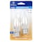Westinghouse Westinghouse 25 W B11 Decorative Incandescent Bulb E26 (Medium) Warm White 2 pk 03734 - alternate 2